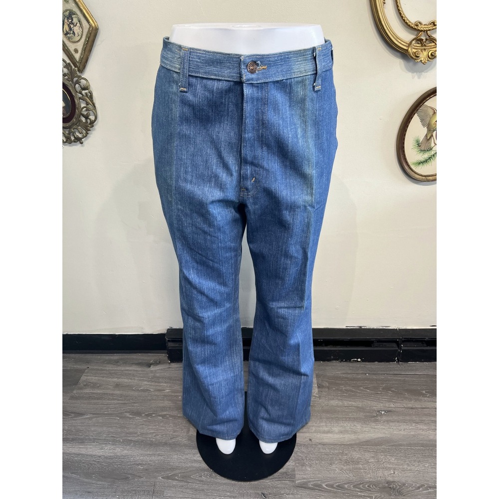 Vintage 1970s Levi's Blue Denim Men's Jeans Size 36